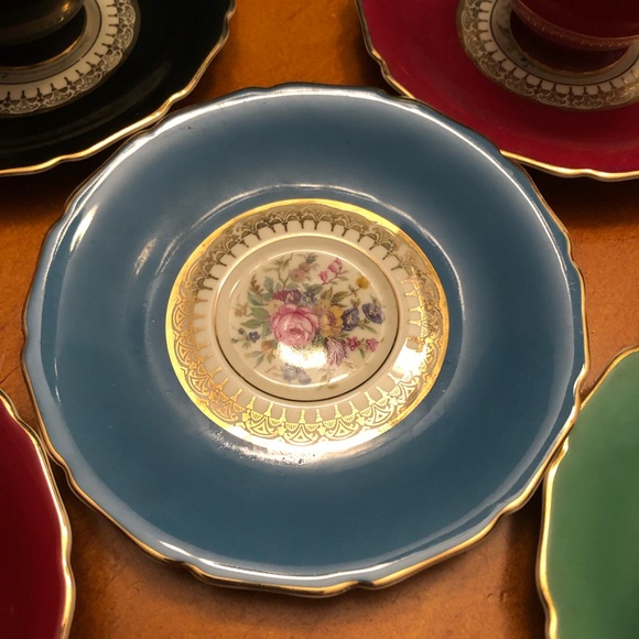 Expresso Multicolor Floral Cup and Saucer Set - Picture 6 of 9